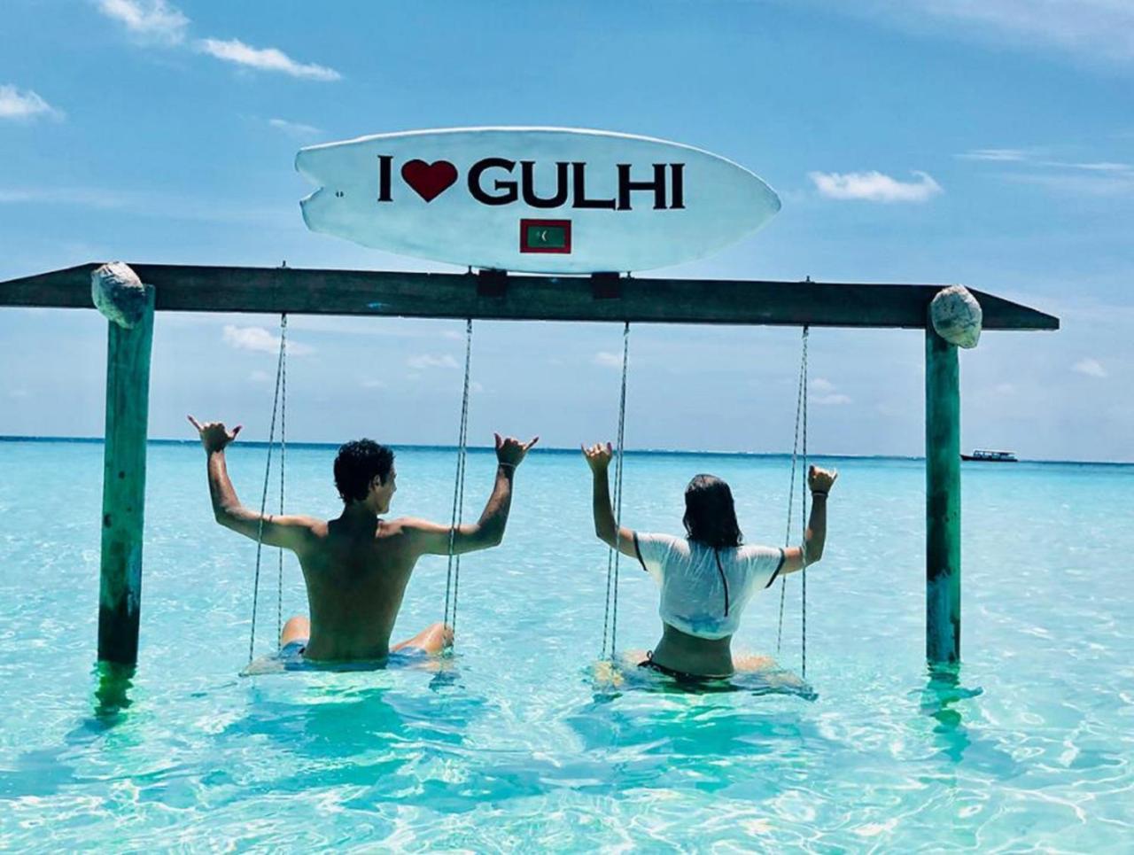 Sandy Heaven Maldives Bãi biển Bãi biển Gulhi Ngoại thất bức ảnh