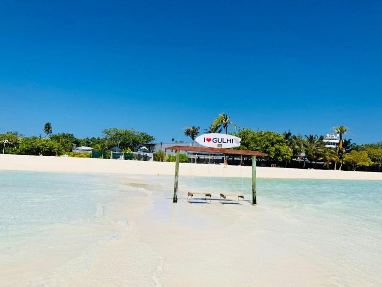 Sandy Heaven Maldives Bãi biển Bãi biển Gulhi Ngoại thất bức ảnh
